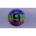 High complicated custom one time use embossed printing hologram security sticker